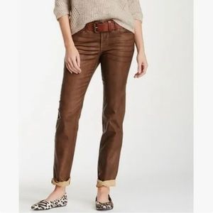 NEW NWT NYDJ Jeans Terra Faux Leather